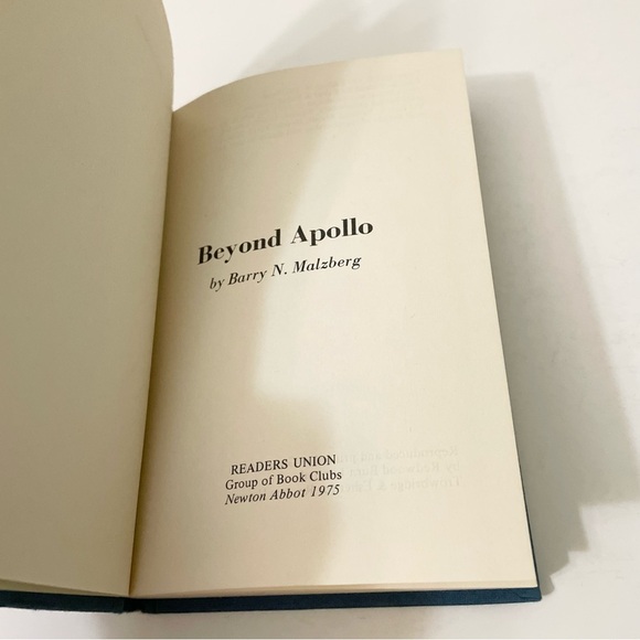 Vintage Beyond Apollo by Barry Malzberg Hardcover Book - Picture 5 of 12